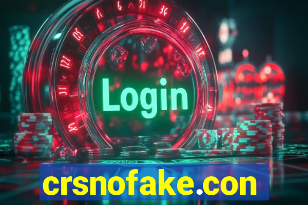 crsnofake.con
