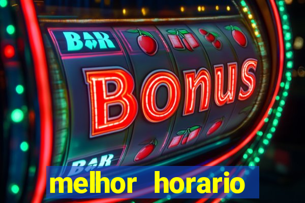 melhor horario fortune rabbit