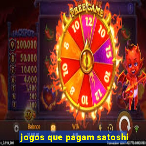 jogos que pagam satoshi