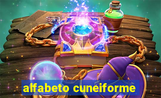 alfabeto cuneiforme