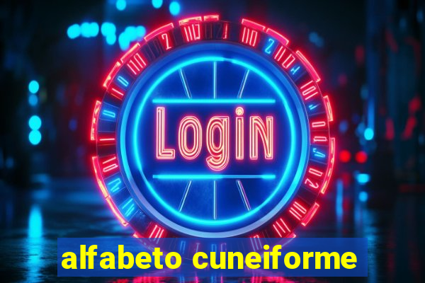 alfabeto cuneiforme