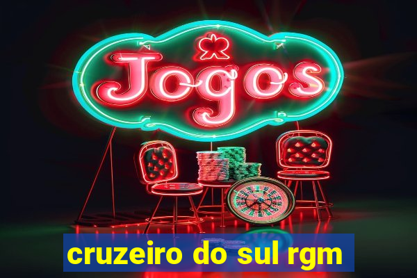 cruzeiro do sul rgm