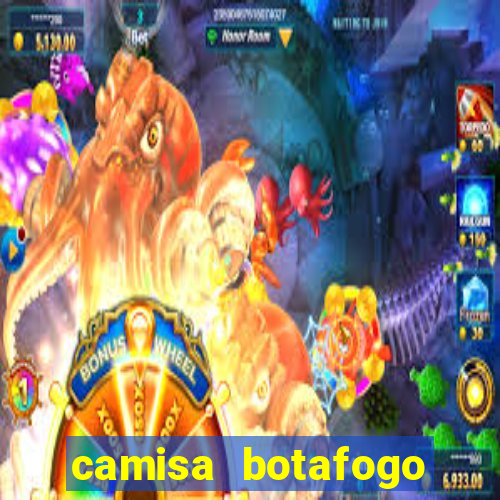 camisa botafogo plus size