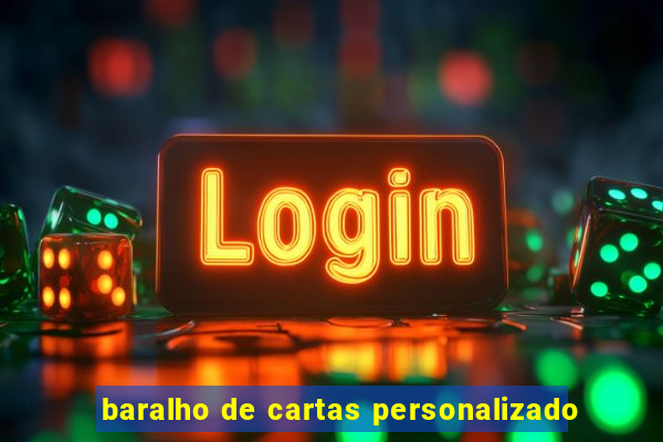 baralho de cartas personalizado
