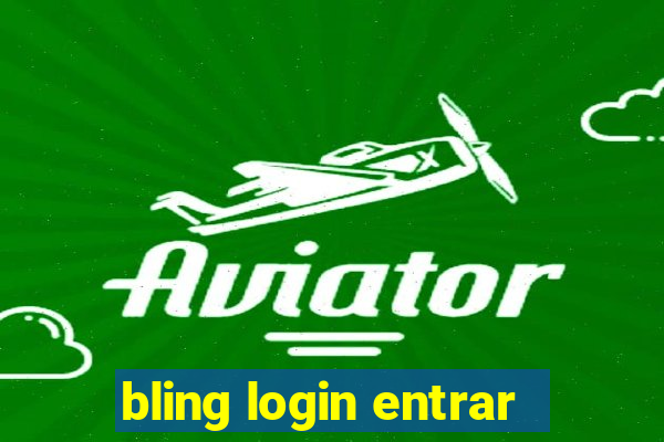 bling login entrar