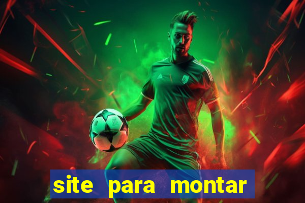 site para montar time de futebol