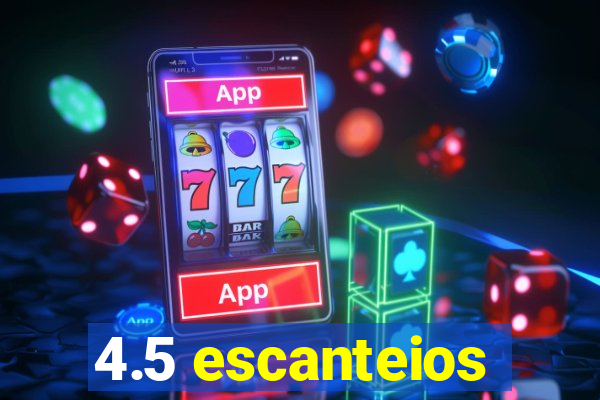 4.5 escanteios