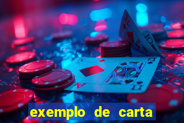 exemplo de carta de leitor