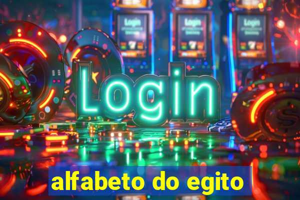 alfabeto do egito