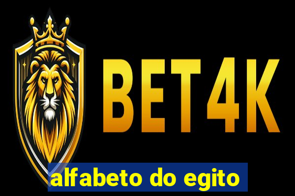 alfabeto do egito