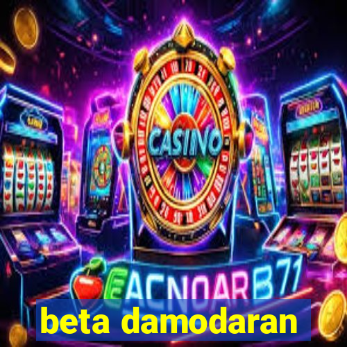 beta damodaran