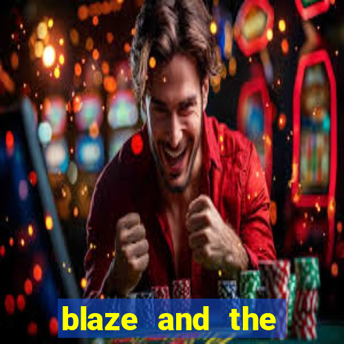 blaze and the monster machines logo font