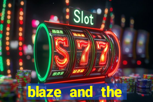 blaze and the monster machines logo font