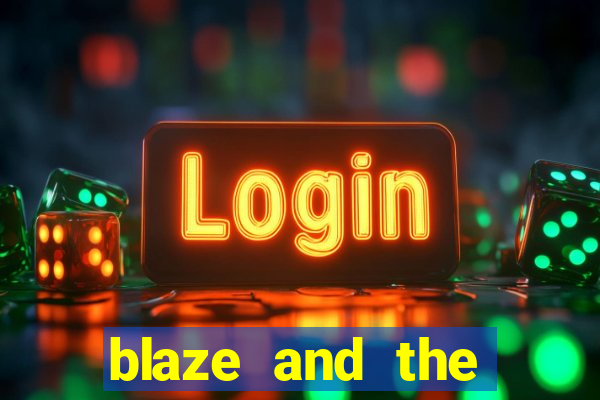 blaze and the monster machines logo font
