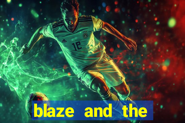 blaze and the monster machines logo font