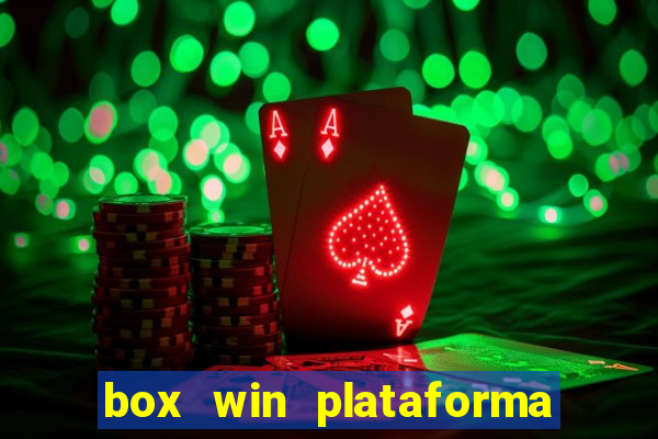 box win plataforma de jogos