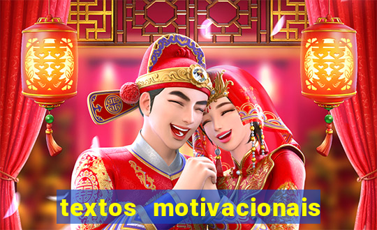 textos motivacionais para equipes