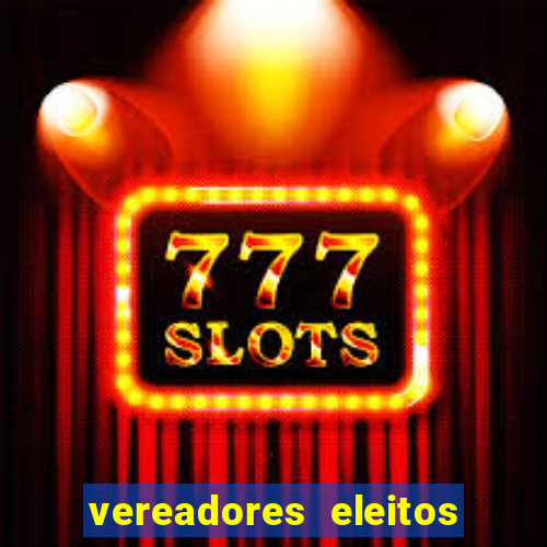 vereadores eleitos em cerejeiras