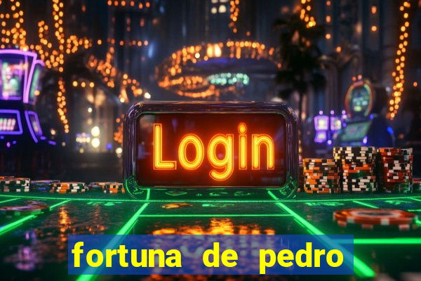 fortuna de pedro leonardo filho de leonardo