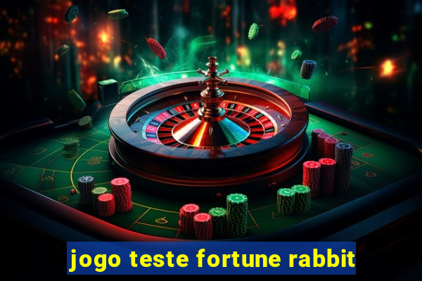 jogo teste fortune rabbit