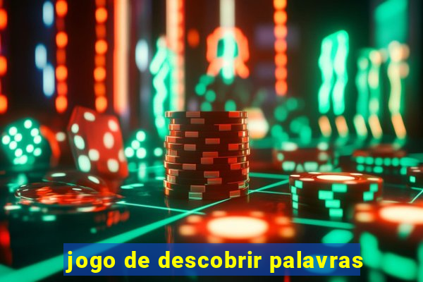 jogo de descobrir palavras