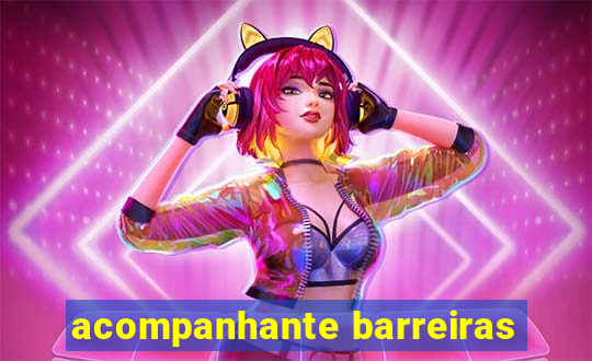 acompanhante barreiras
