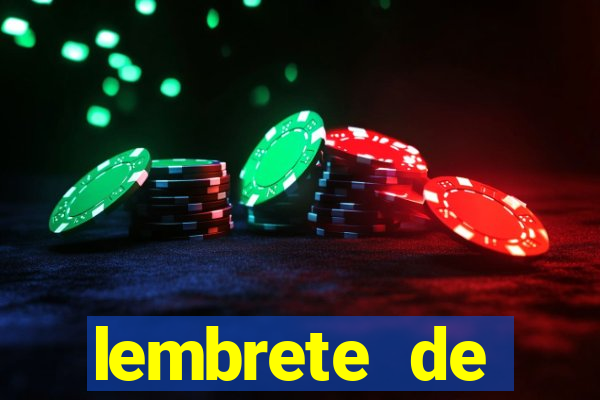 lembrete de vencimento para cliente