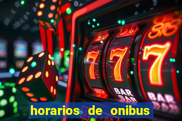 horarios de onibus cassino cidade nova