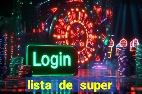 lista de super herois de a a z