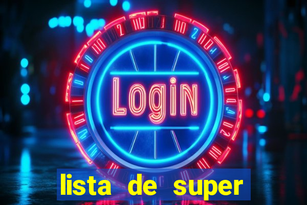 lista de super herois de a a z