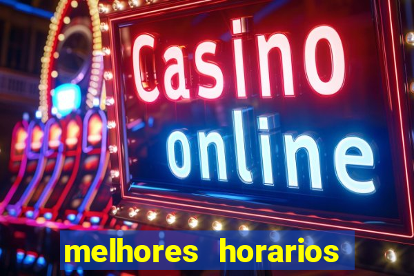melhores horarios para jogar fortune ox