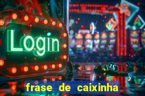 frase de caixinha de natal