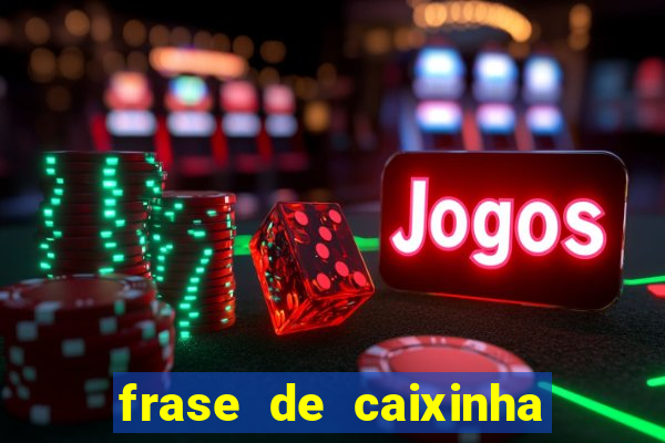frase de caixinha de natal