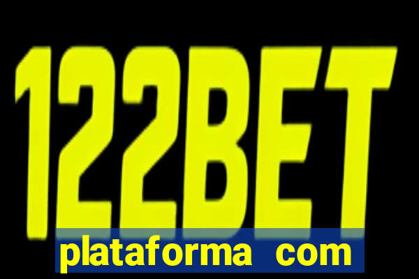 plataforma com conta demo fortune tiger