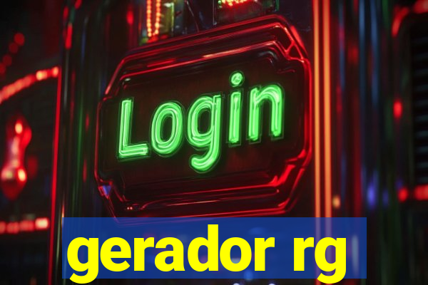 gerador rg