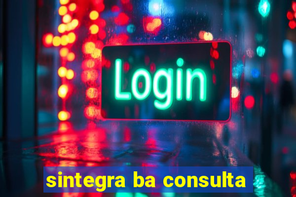 sintegra ba consulta