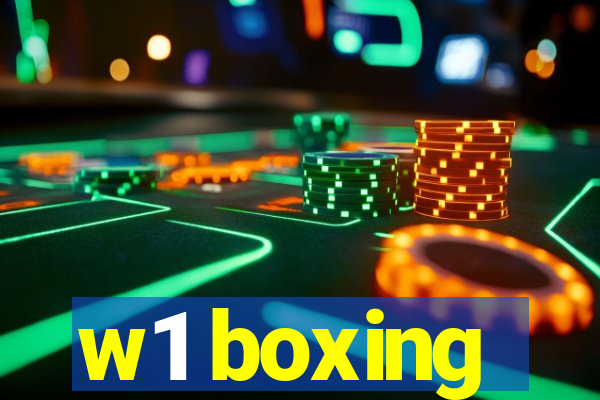 w1 boxing