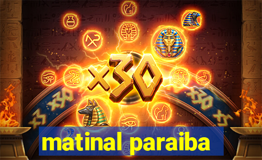 matinal paraiba