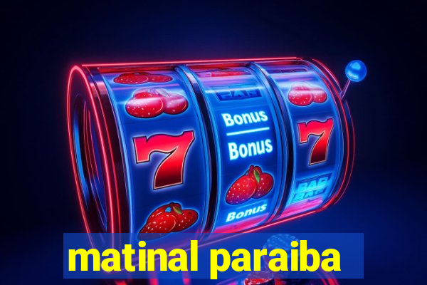 matinal paraiba