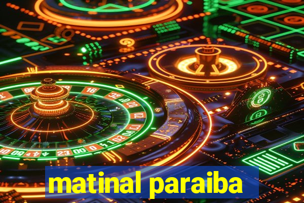 matinal paraiba