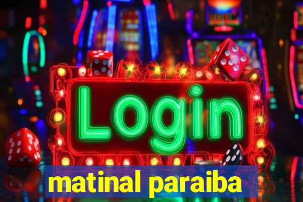 matinal paraiba