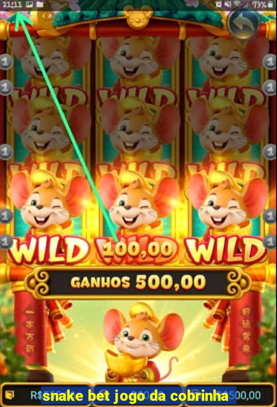 snake bet jogo da cobrinha
