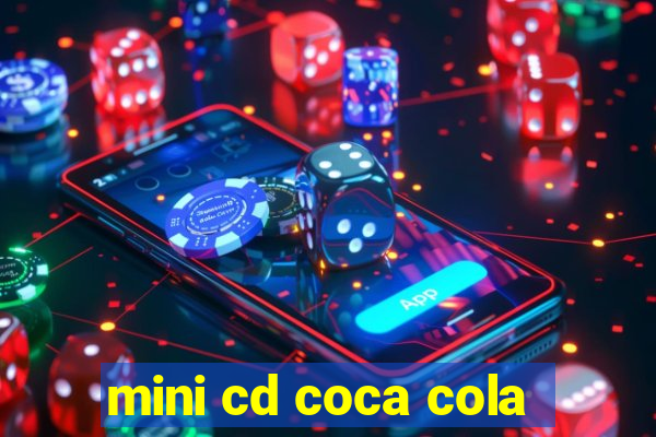 mini cd coca cola