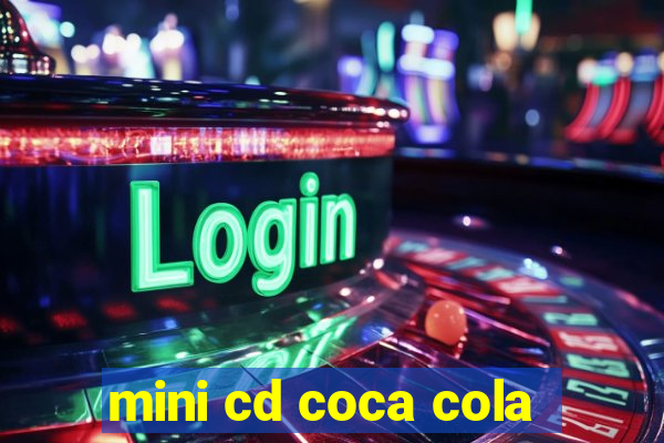 mini cd coca cola