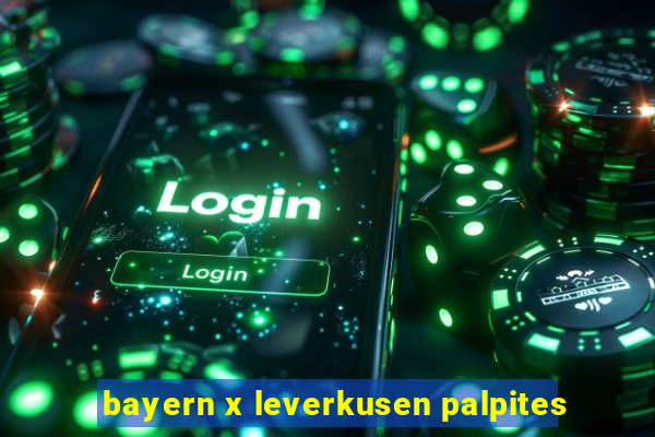 bayern x leverkusen palpites