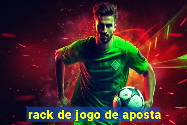rack de jogo de aposta