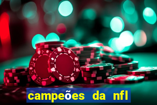 campeões da nfl desde 1920