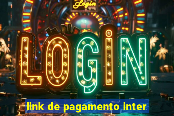 link de pagamento inter