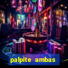 palpite ambas marcam hoje