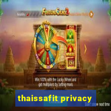 thaissafit privacy